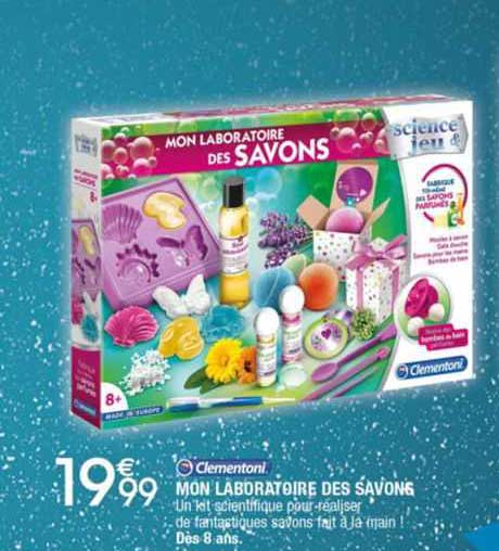 mon laboratoire des savons clementoni