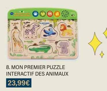 mon premier puzzle interactif des animaux