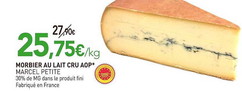 Morbier Au Lait Cru Aop Marcel Petite