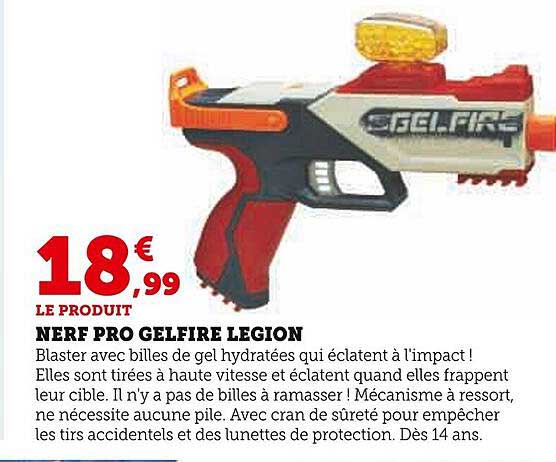Nerf Pro Gelfire Legion