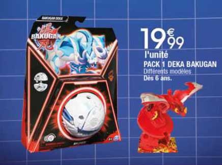pack 1 deka bakugan