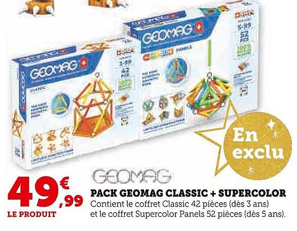 pack geomag classic + supercolor