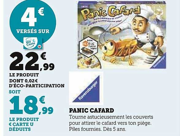 panic cafard ravensburger