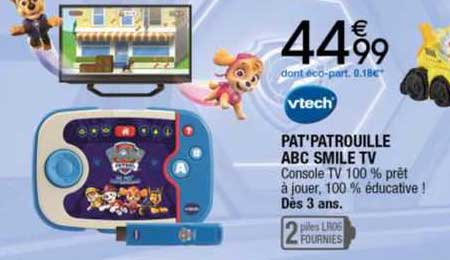 Pat'patrouille Abc Smile Tv