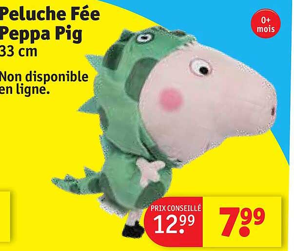 peluche fée peppa pig