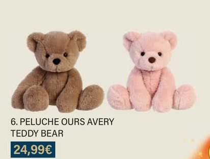 peluche ours avery teddy bear