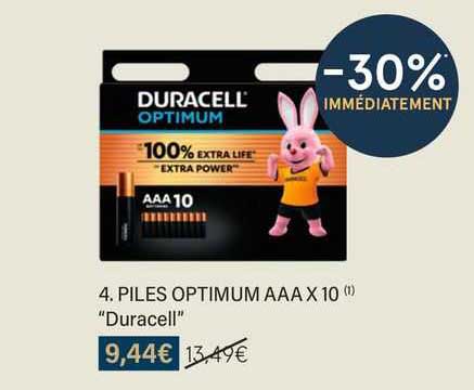 Piles Optimum Aaa X10 "diracell"