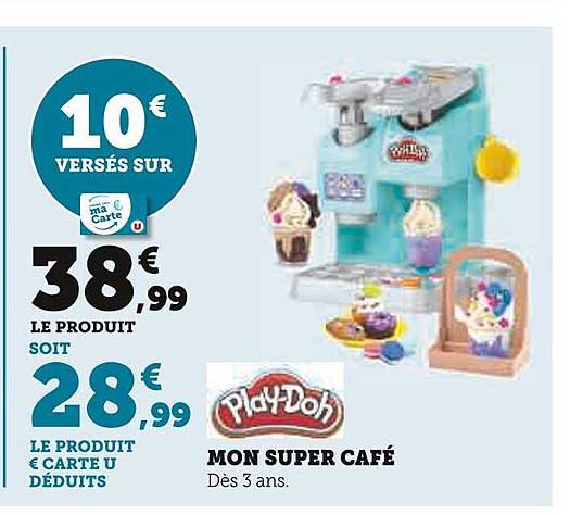 play-doh mon super café