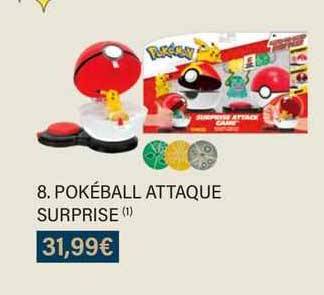 pokéball attaque surprise