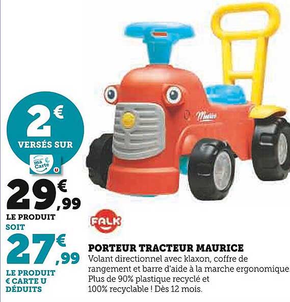 porteur tracteur maurice falk
