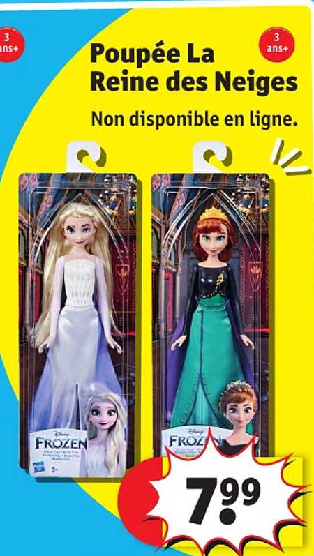 poupée la reine des neiges