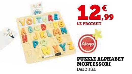 puzzle alphabet montessori aloya