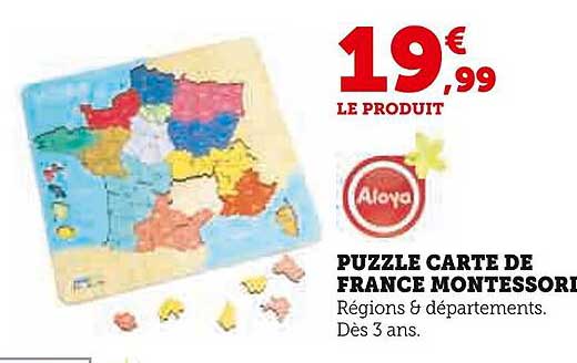 puzzle carte de france montessori aloya