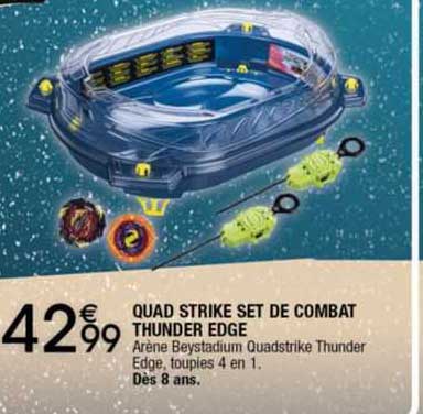 quad strike set de combat thunder edge