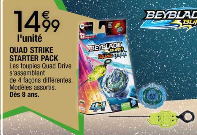 quad strike starter pack beyblade burst
