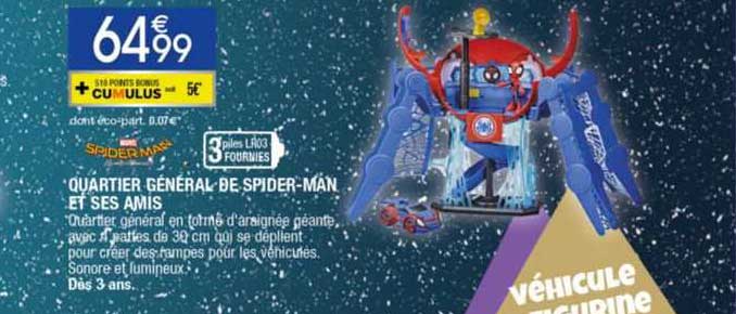 quartier général de spider-man et ses amis