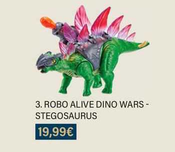 robo alive dino wars - stegosaurus