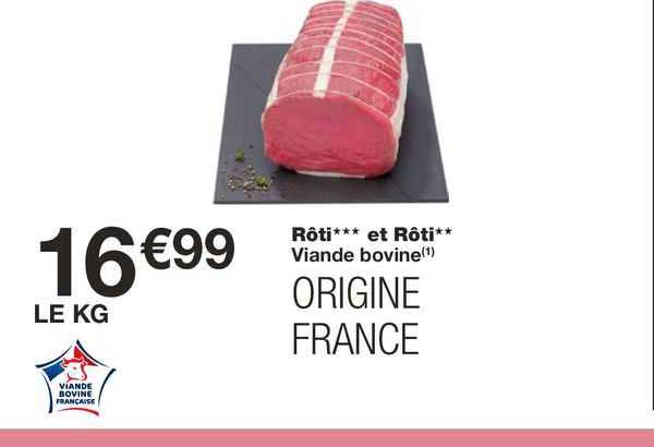 Rôti Et Rôti Viande Bovine