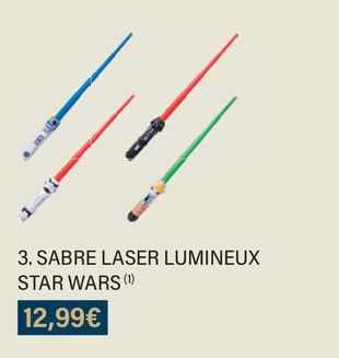 sabre laser lumineux star wars