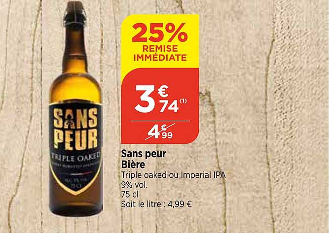 sans peur bière