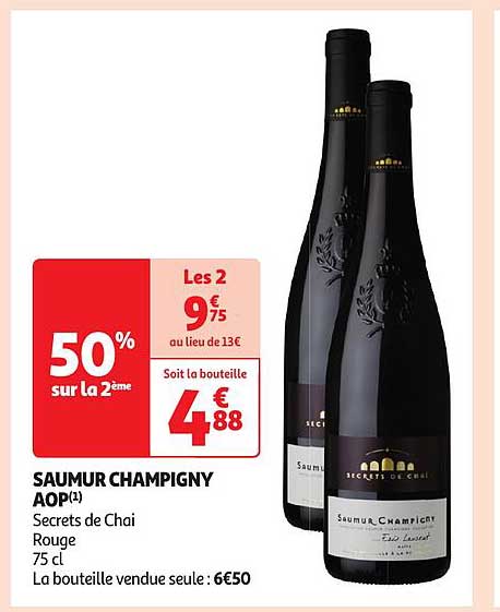 saumur champigny aop secrets de chai