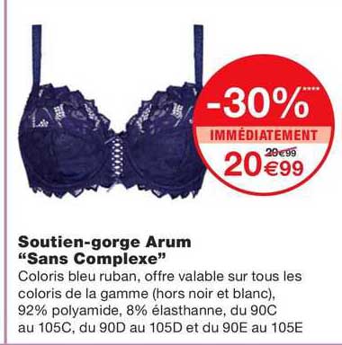 soutien-gorge arum "sans complexe"