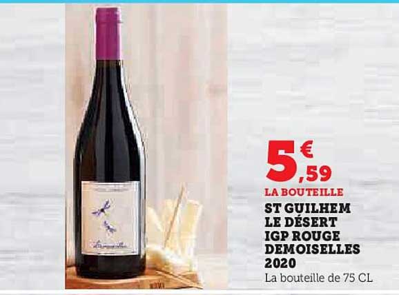 st guilhem le désert igp rouge demoiselles 2020
