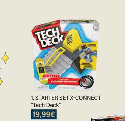 starter set x-connect "tech deck"