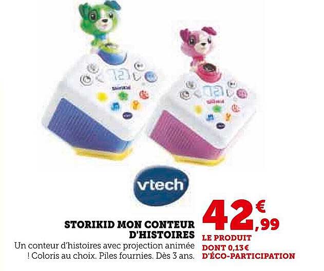 storikid mon conteur d'histoires vtech