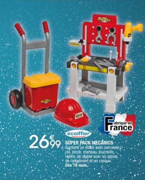 super pack mecanics écoiffier
