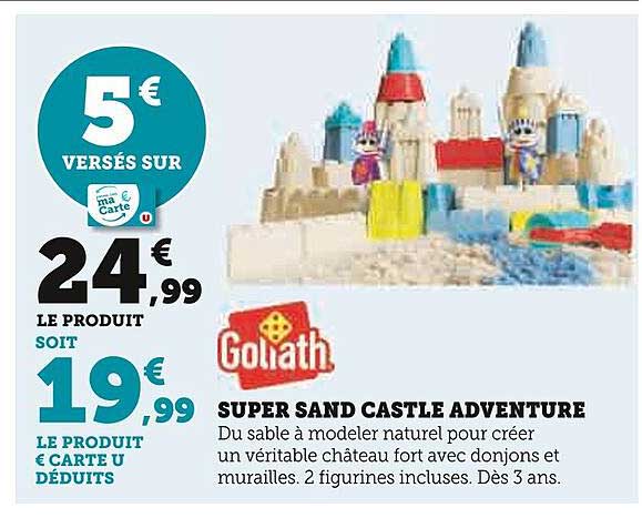super sand castle adventure goliath