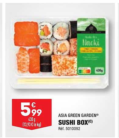 sushi box asia green garden