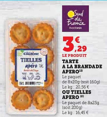Tarte à La Brandade Apéro Ou Tielles Apéro