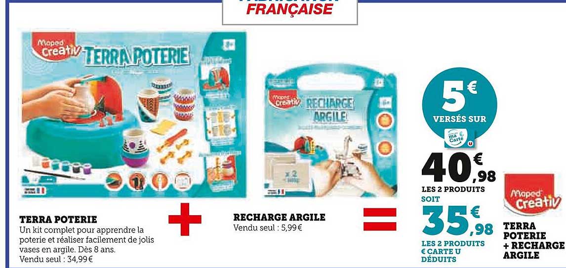 Terra Poterie + Recharge Argile