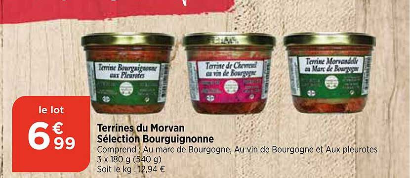 terrines du morvan sélection bourguignonne
