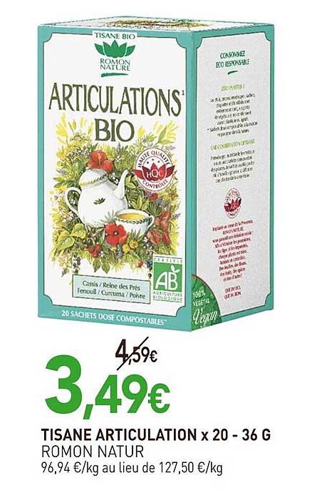 tisane articulation romon natur