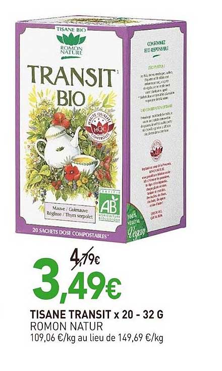 tisane transit romon natur