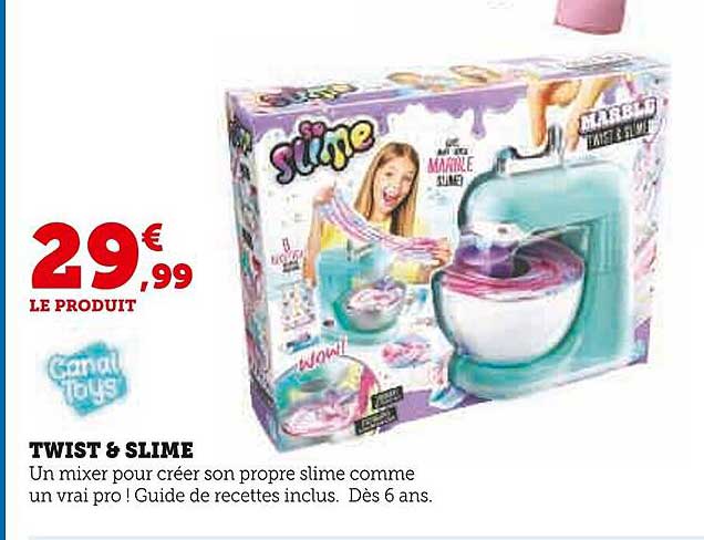 twist & slime canal toys