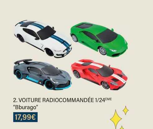 voiture radiocommandée 1/24ème "bburago"