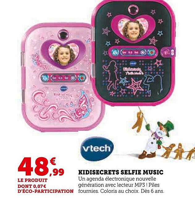 vtech kidisecrets selfie music