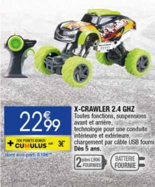 x-crawler 2.4 ghz