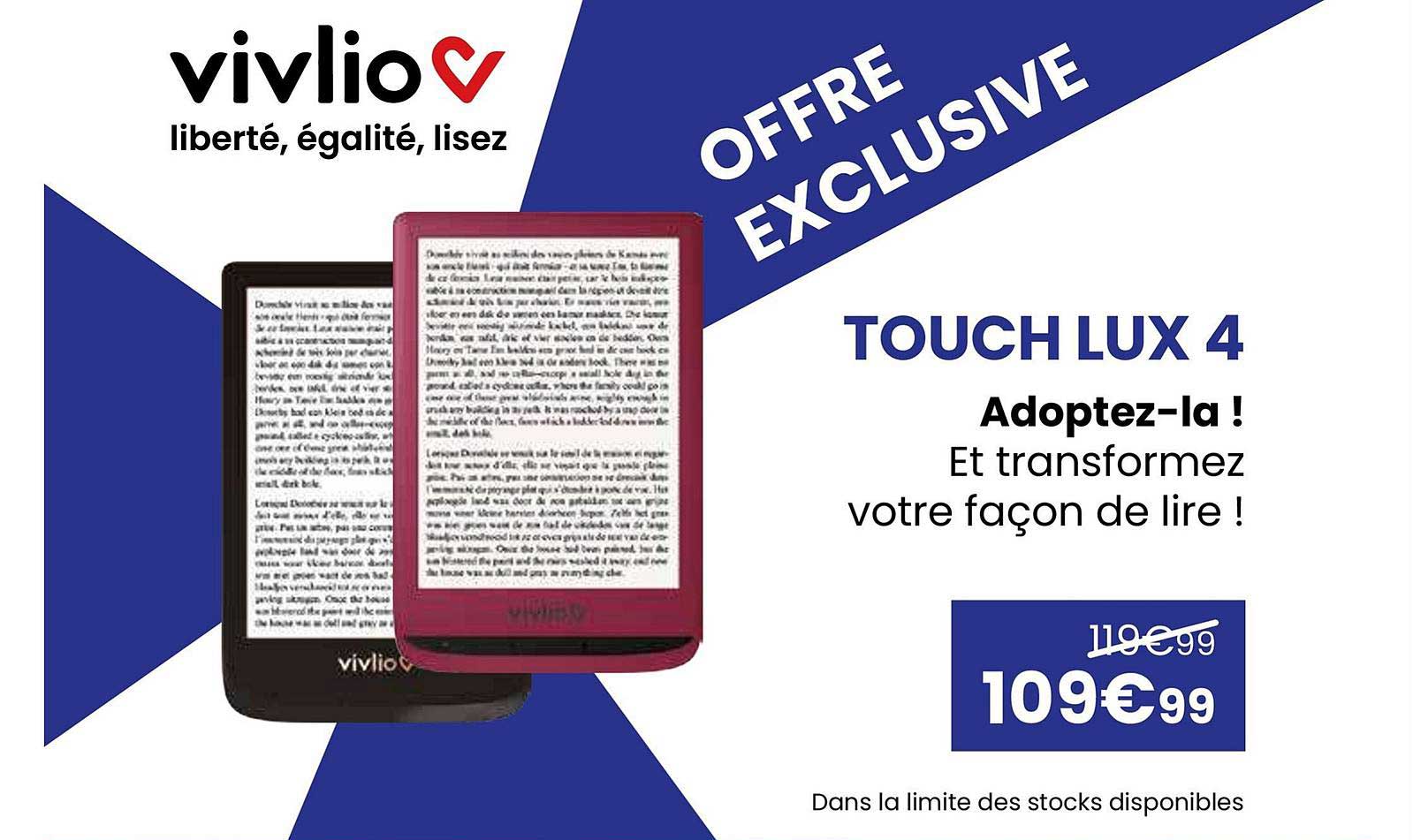 adoptez la ! touch lux 4