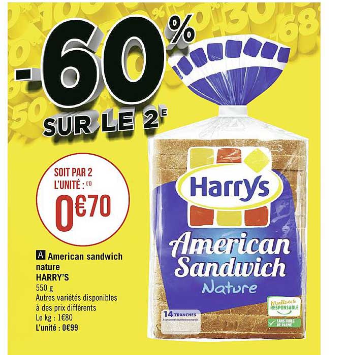 american sandwich nature harry's