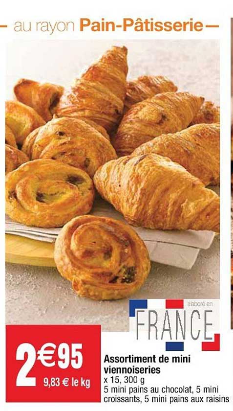 Assortiment De Mini Viennoiseries