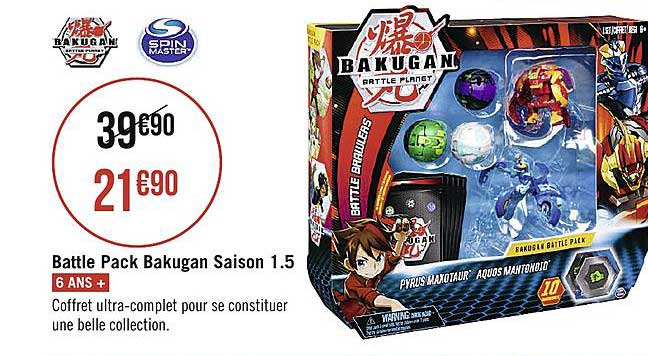 battle pack bakugan saison 1.5