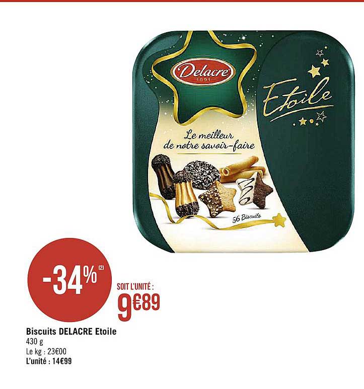 Biscuits Dalacre Etoile