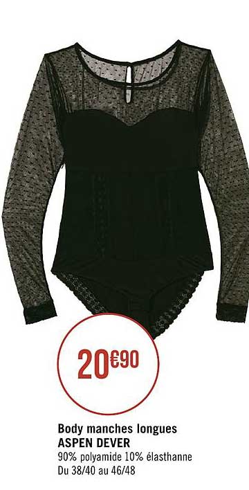 body manches longues aspen dever