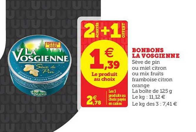 bonbons la vosgienne