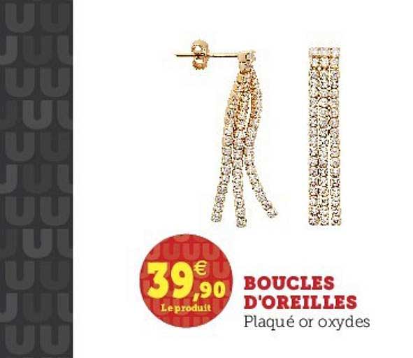 boucles d'oreilles