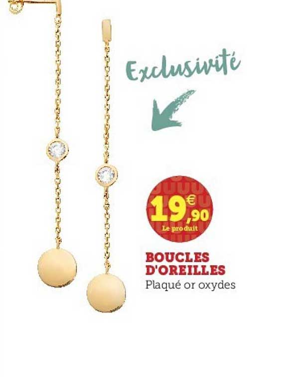 boucles d'oreilles